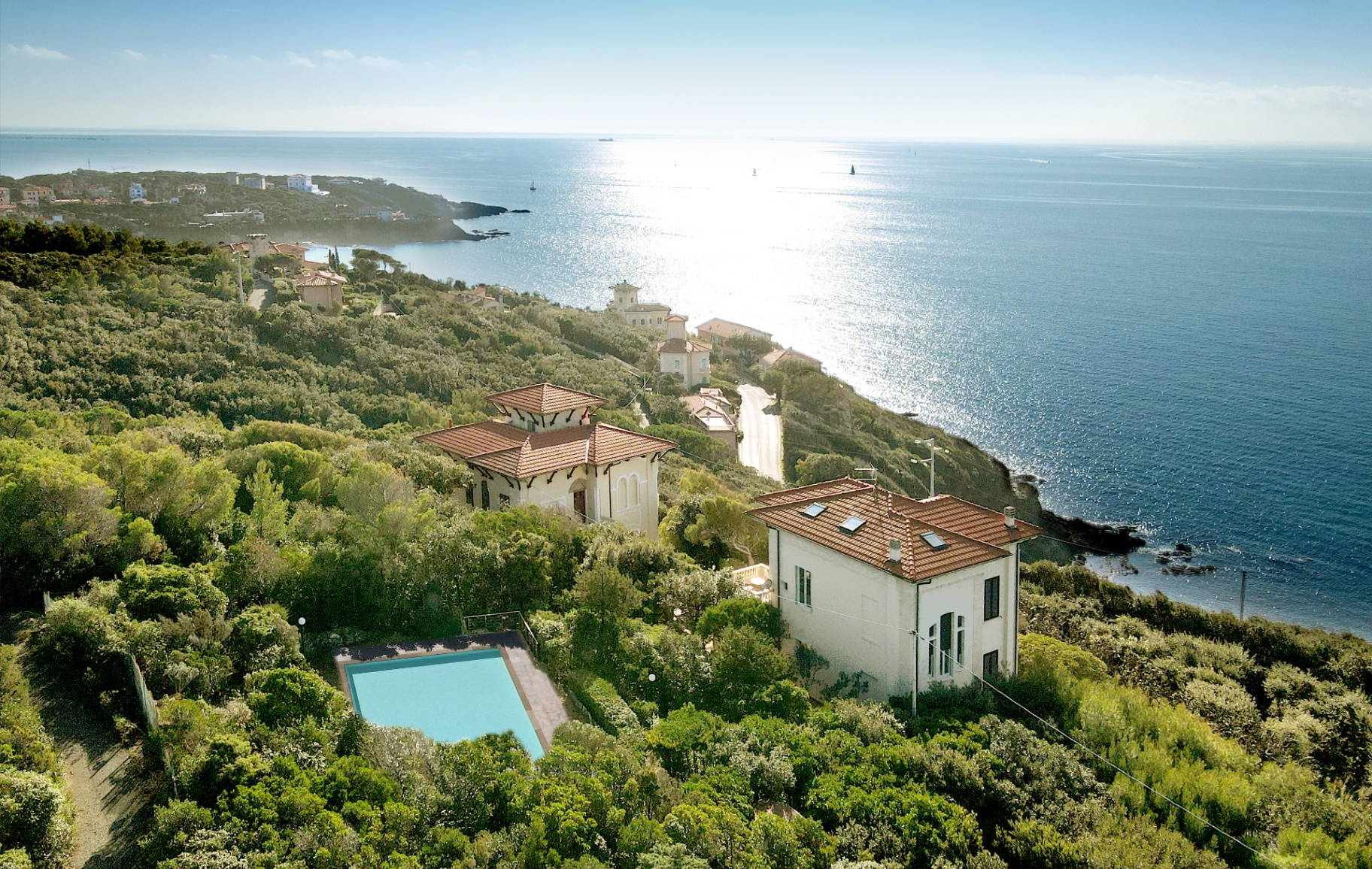 Villa Sorriso an der toskanischen Küste